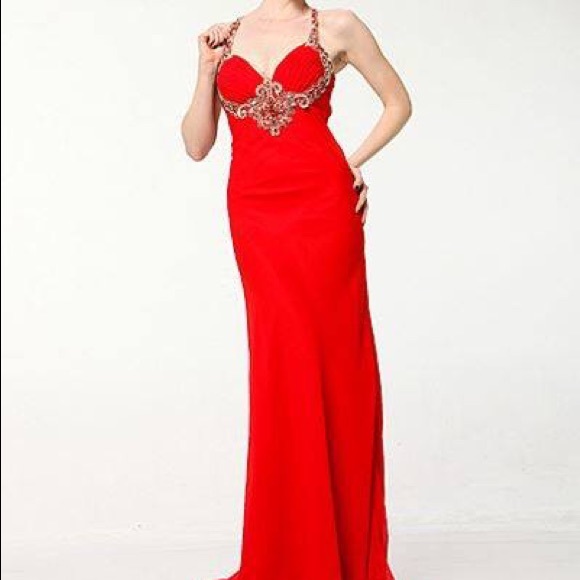 Red prom Dress - Picture 1 of 1